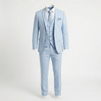 Men’s Tailored Fit 3-Piece Suit – Single Breasted Two Buttons Wedding