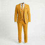 Men’s Tailored Fit 3-Piece Suit – Single Breasted Two Buttons Wedding