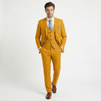 Men’s Tailored Fit 3-Piece Suit – Single Breasted Two Buttons Wedding
