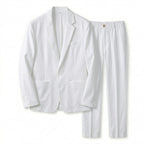 Men’s Two-Piece Casual Suit – Notch Lapel Design