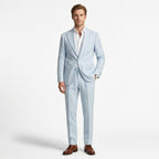 Men’s Two-Piece Suit Set – Peak Lapel Design