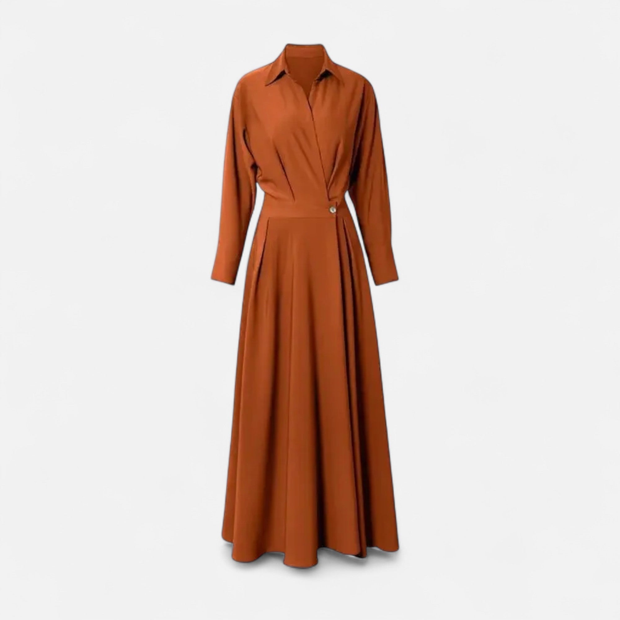 Aveline the Label | Women’s Long Shirt-Dress in Cotton-Blend