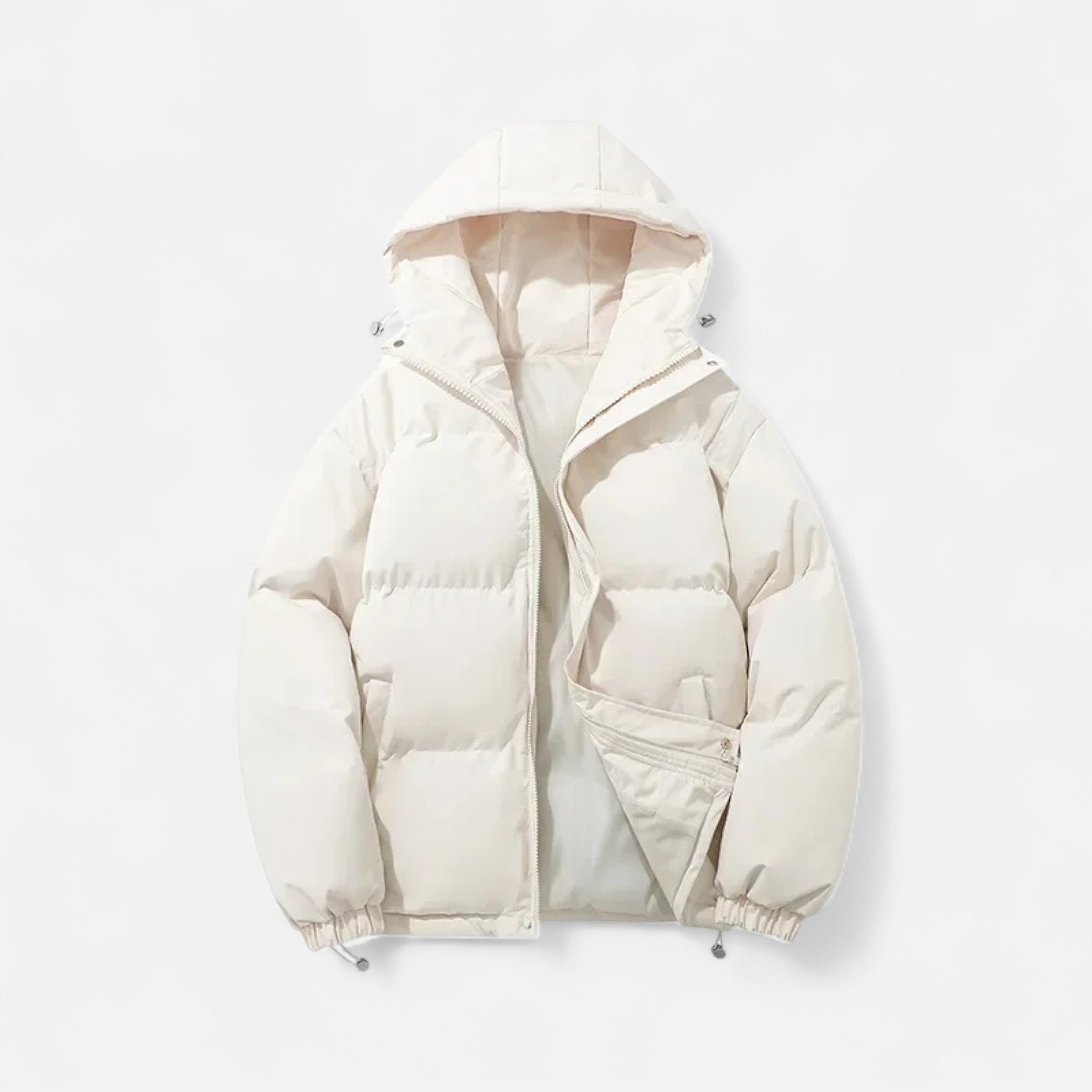 Aveline the Label | Unisex Hooded Cotton Puffer Jacket