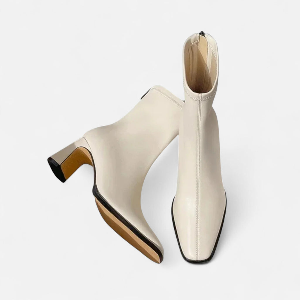 Aveline the Label | Women’s Vintage Square-Toe Ankle Boots