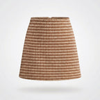 Women’s A-Line Mini Skirt – Textured High-Waist Style