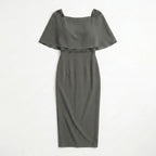 Women’s Boat Neck Midi Dress
