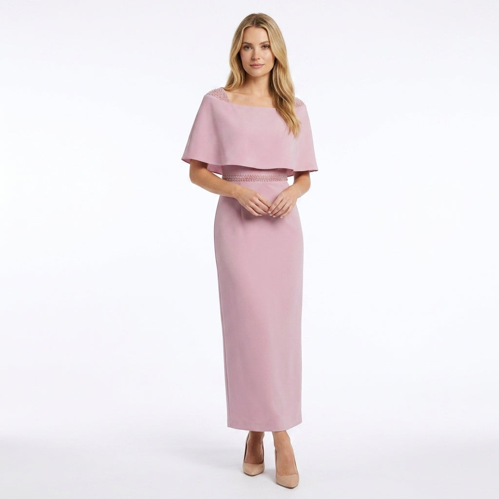 Women’s Boat Neck Midi Dress