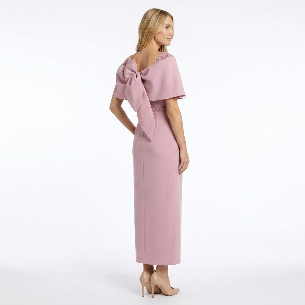Women’s Boat Neck Midi Dress