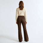 Women’s High-Waist Denim Flared Jeans