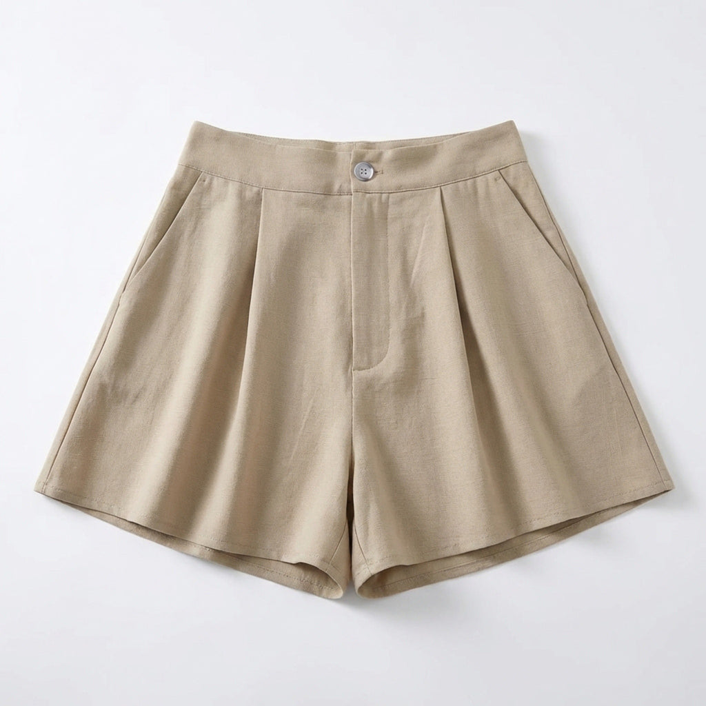 Women’s High Waist Skort – Wrap Front Pocket Design