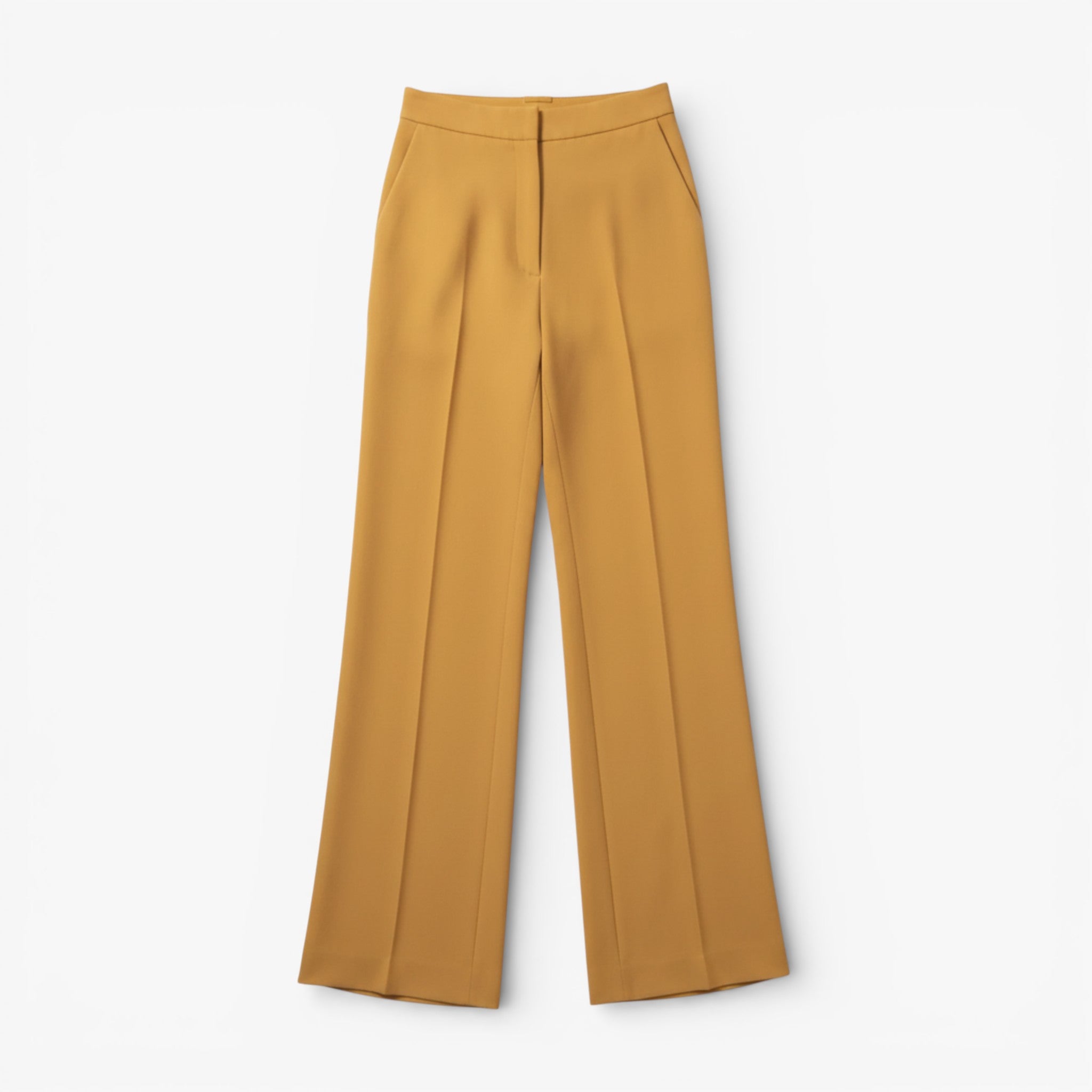Women’s High-Rise Classic Straight-Leg Pants – Relaxed Fit