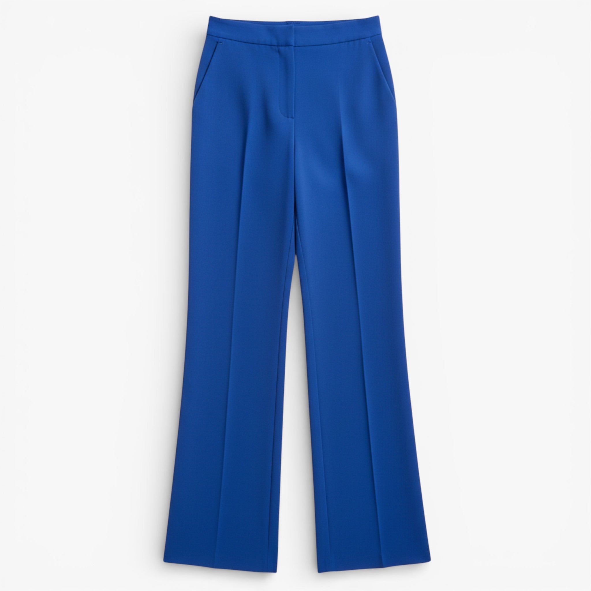 Women’s High-Rise Classic Straight-Leg Pants – Relaxed Fit