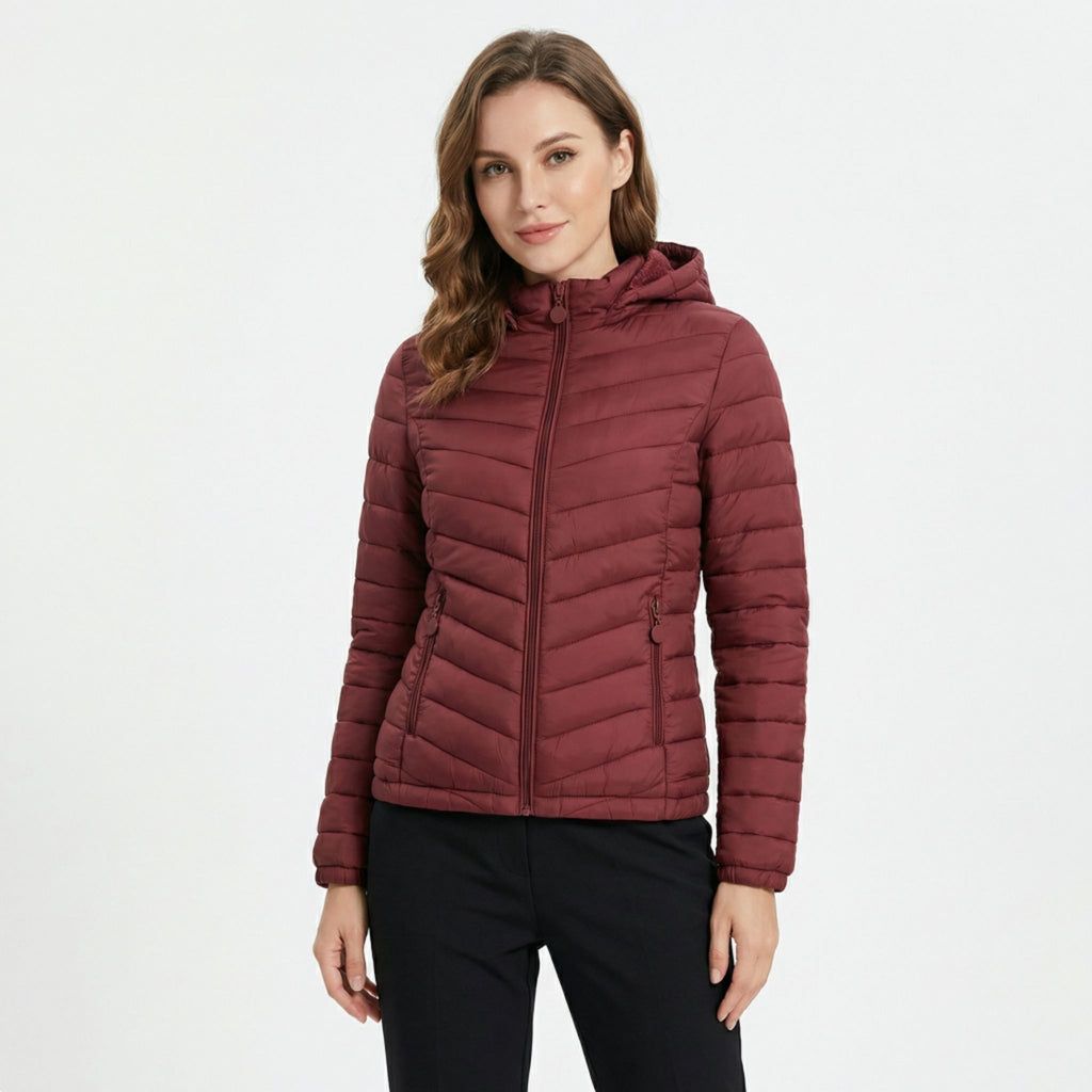 Women’s Spring Jacket – Lightweight Puffer Style