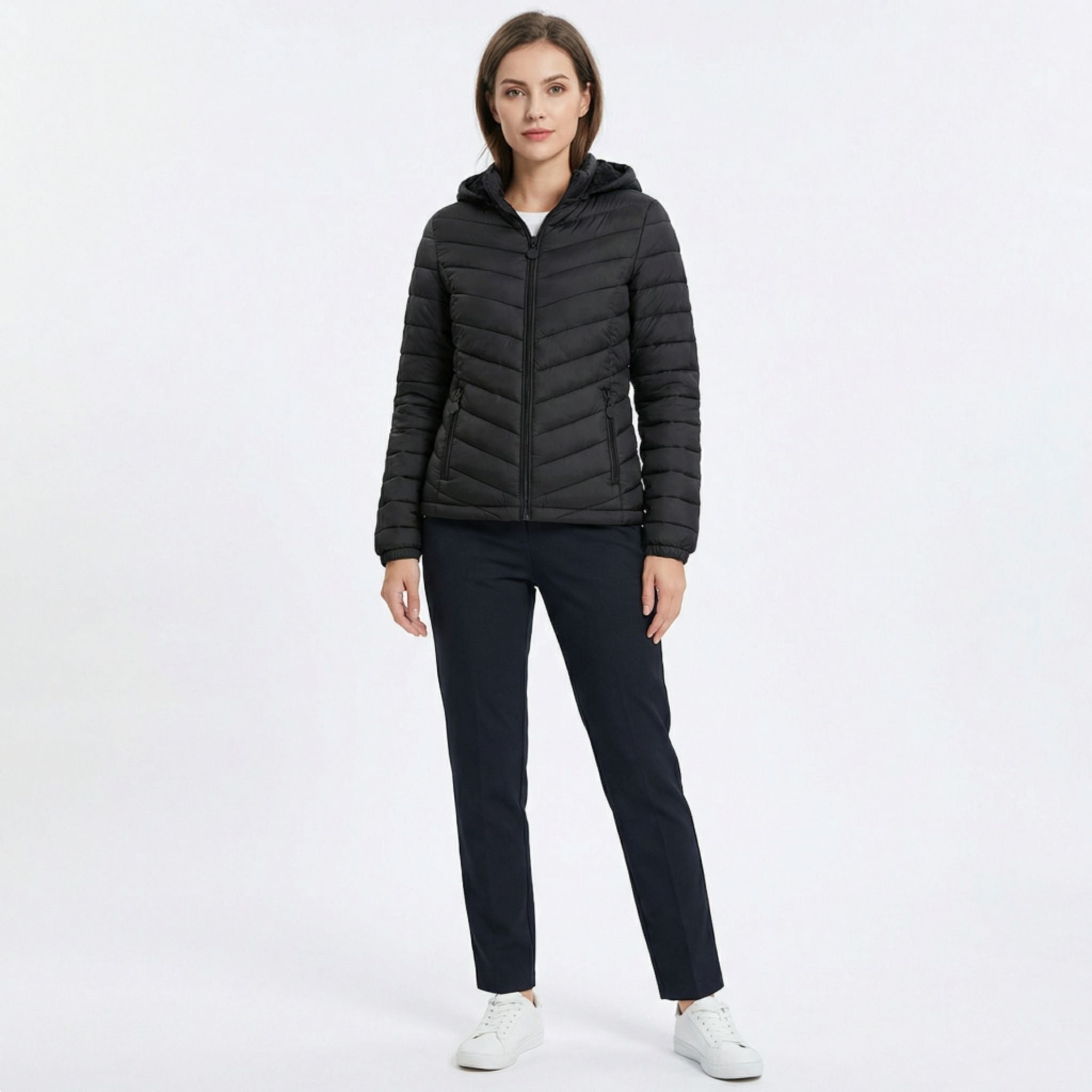 Women’s Spring Jacket – Lightweight Puffer Style