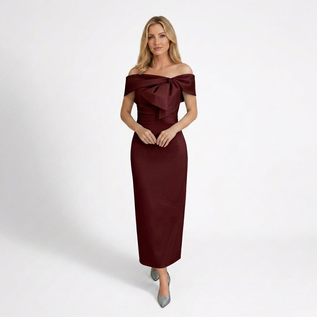 Women’s Off Shoulder Midi Dress