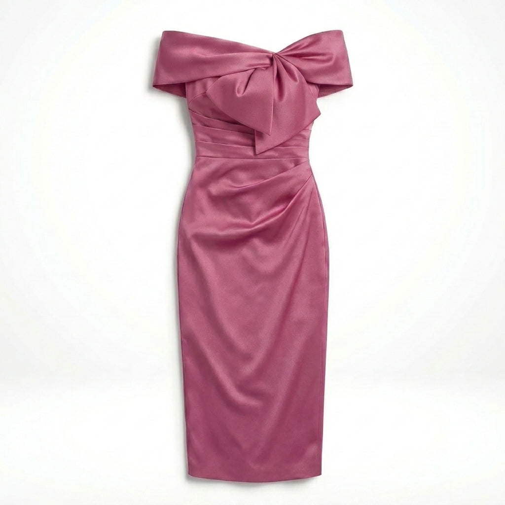 Women’s Off Shoulder Midi Dress