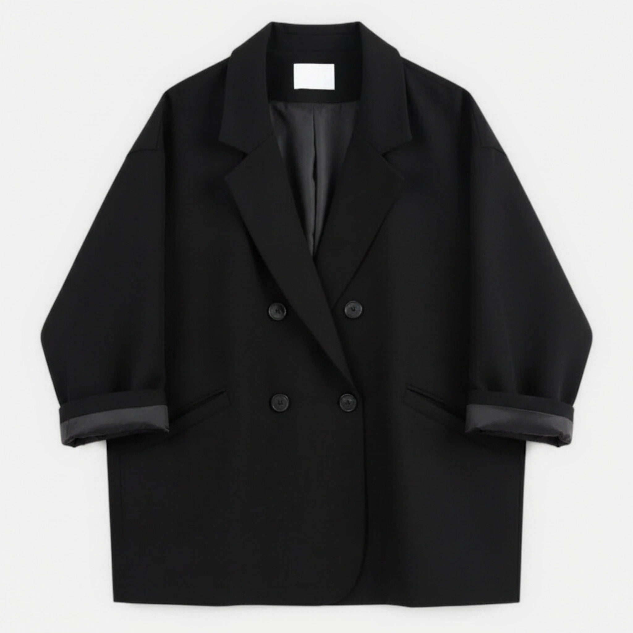 Women’s Oversized Blazer – Single-Breasted Loose Fit Design