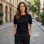 Women’s Spring Top – Lightweight Round Neck