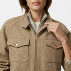 Women’s Stand Collar Jacket – Zip Front Short Jacket