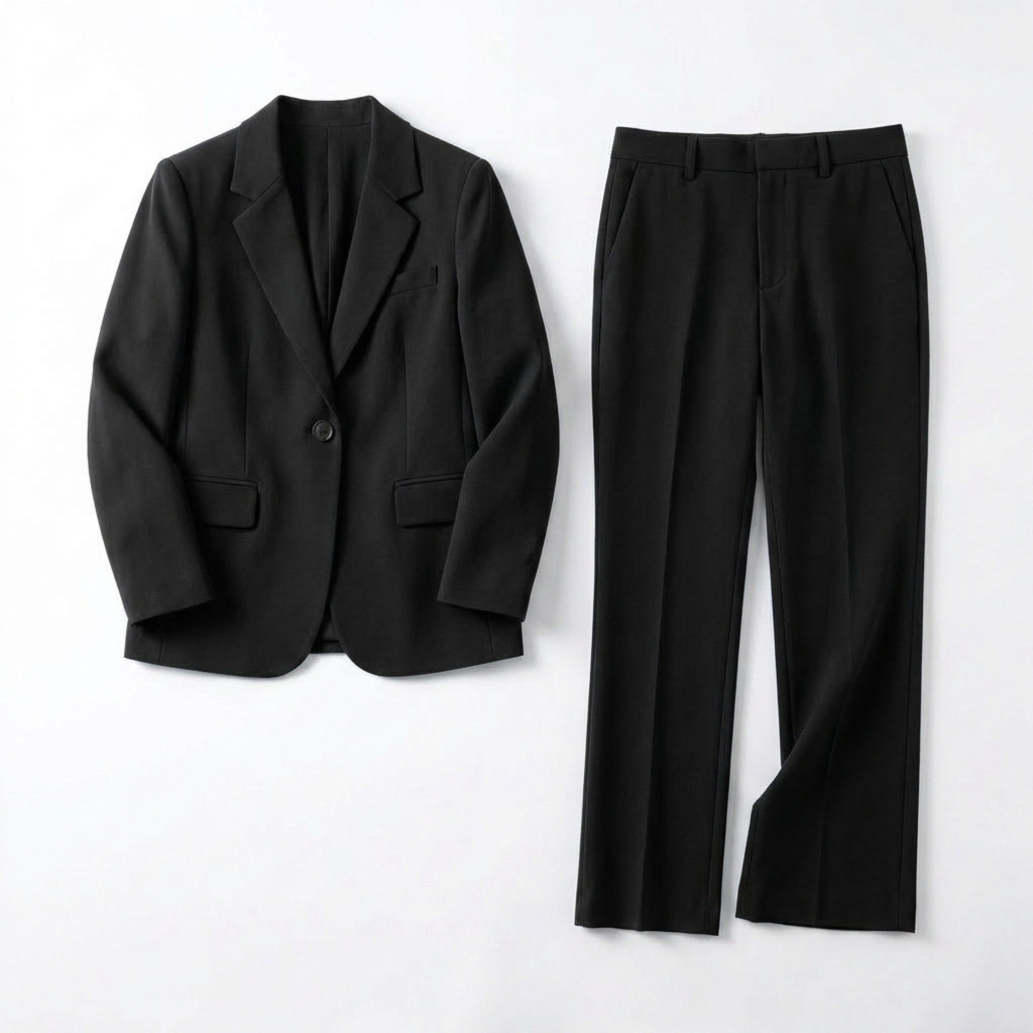 Women’s Tailored Suit Set – Blazer and Trousers