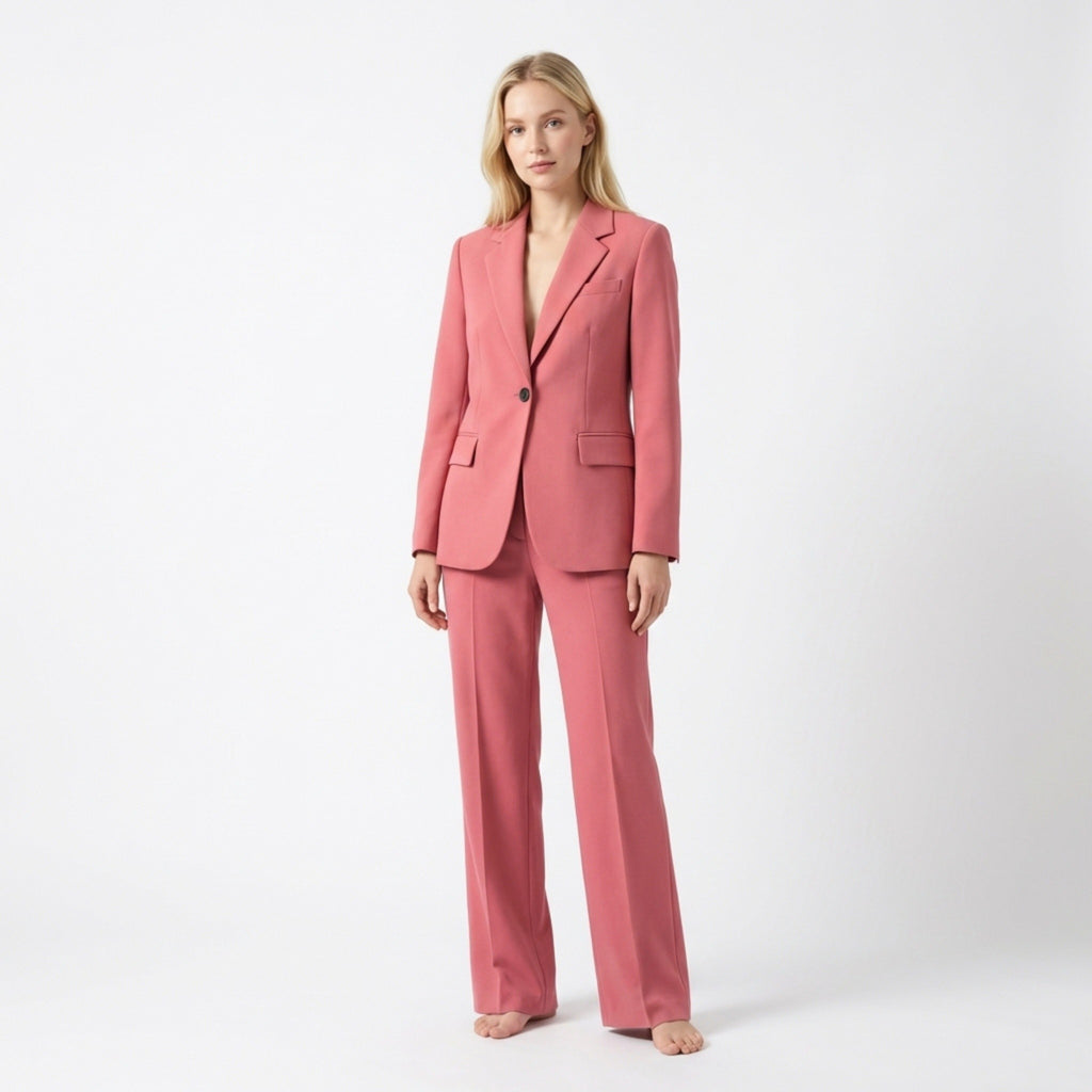 Women’s Tailored Suit Set – Blazer and Trousers