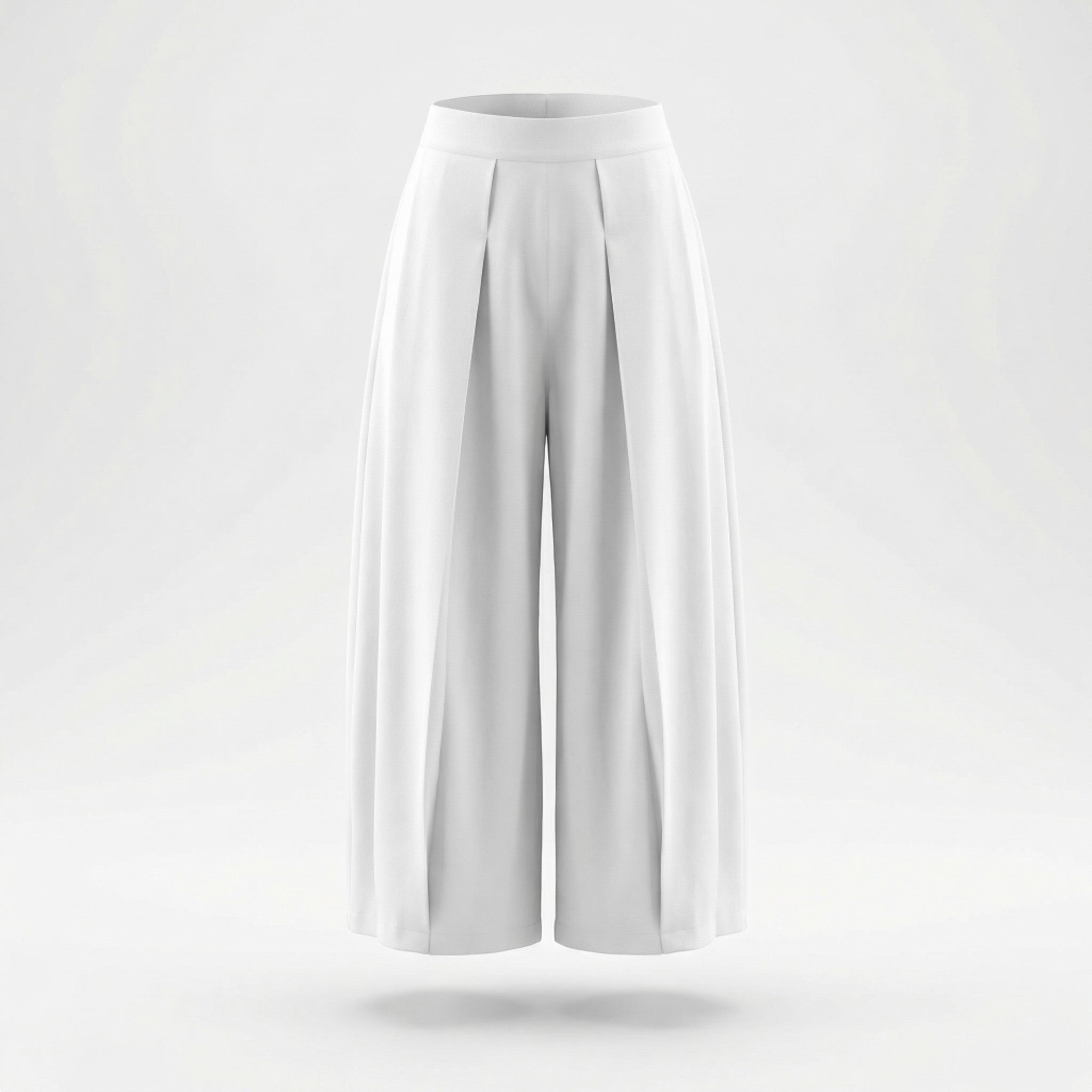 Women’s Wide-Leg Casual Pants – Clean Straight Fit Style